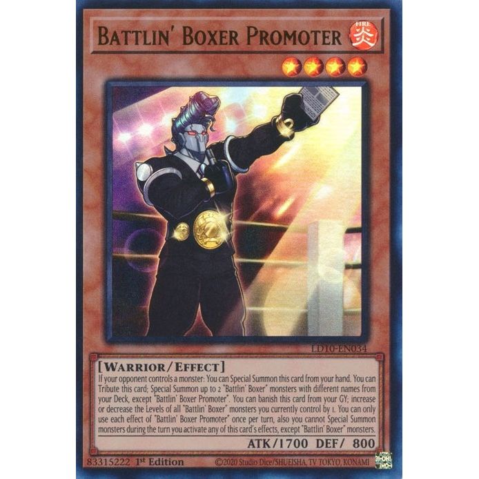Image for Battlin' Boxer Promoter (LD10-EN034) (LD10) - YuGiOh