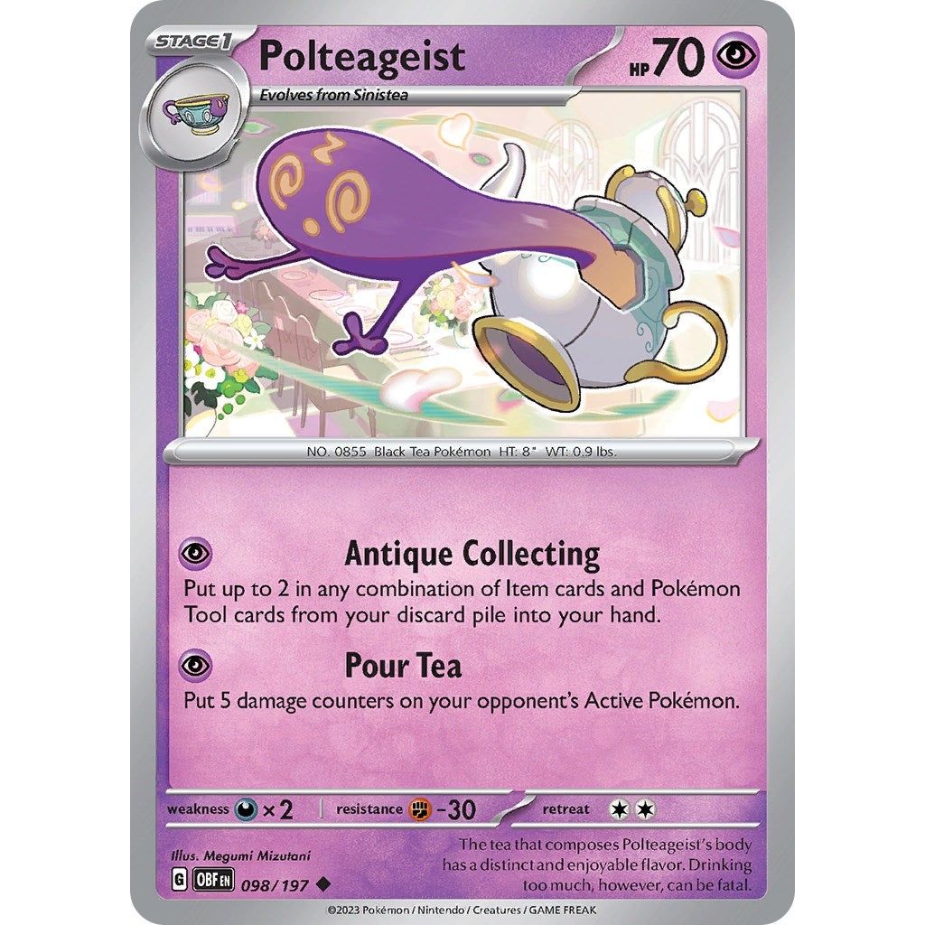 Image for Polteageist (098/197) (OBF) - Pokemon