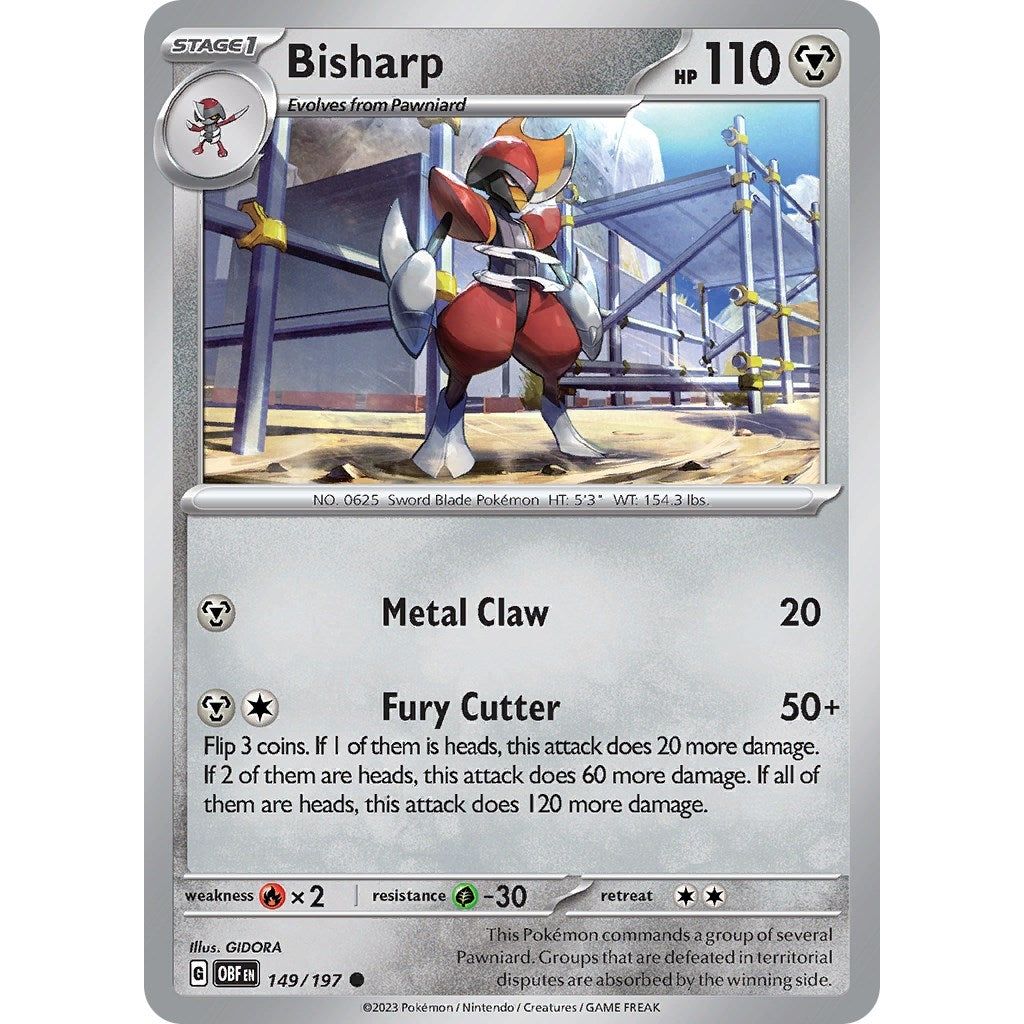 Image for Bisharp (149/197) (OBF) - Pokemon