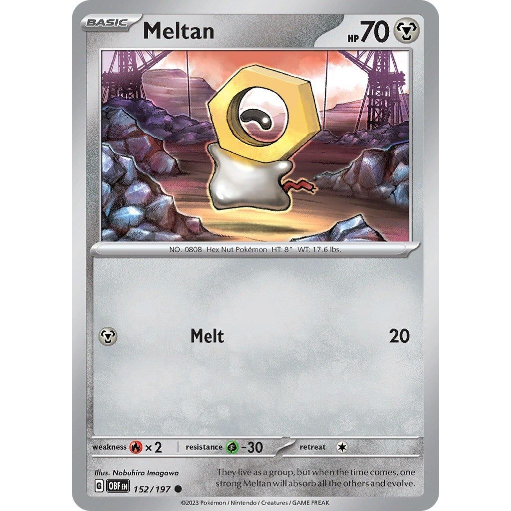 Image for Meltan (152/197) (OBF) - Pokemon