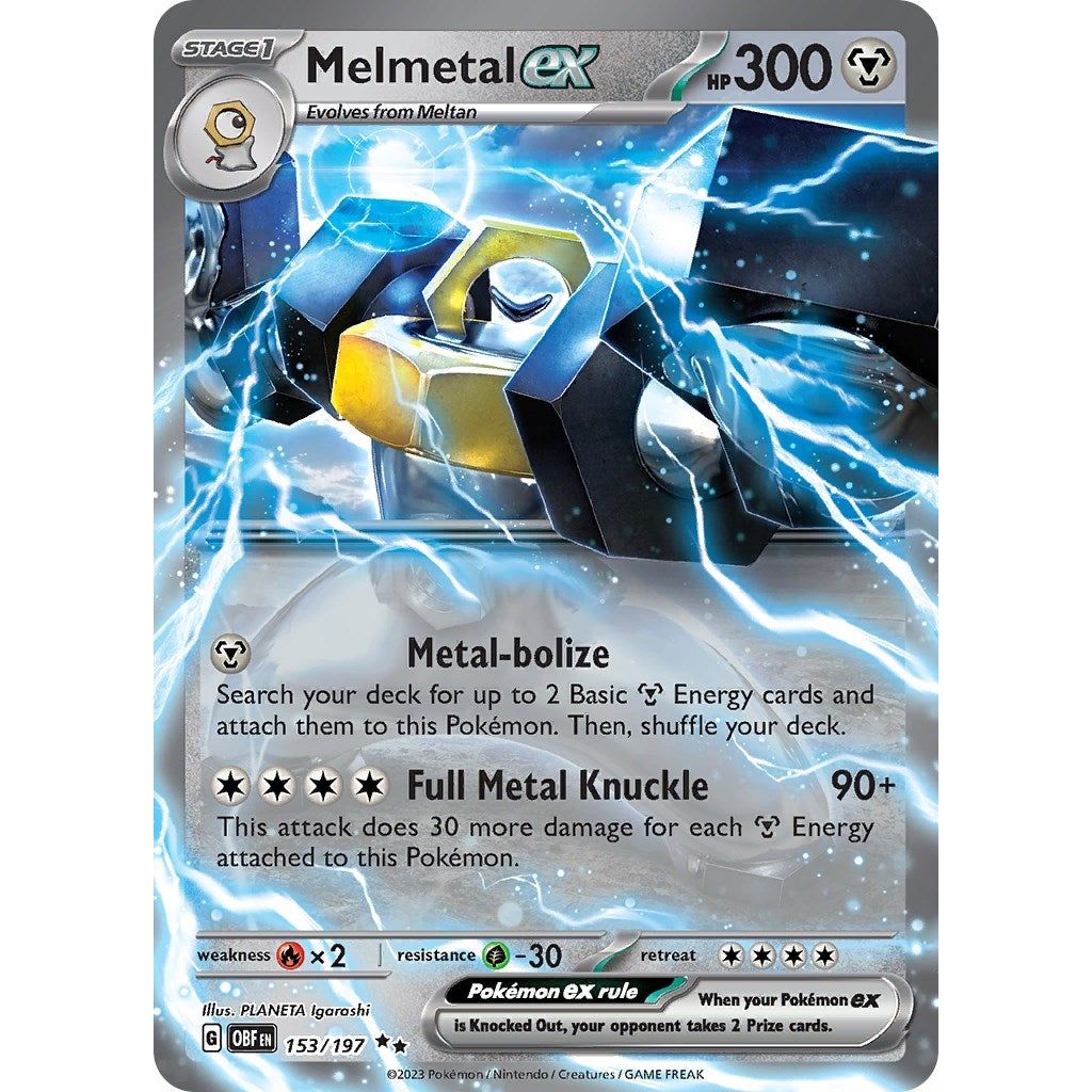 Image for Melmetal ex (153/197) (OBF) - Pokemon