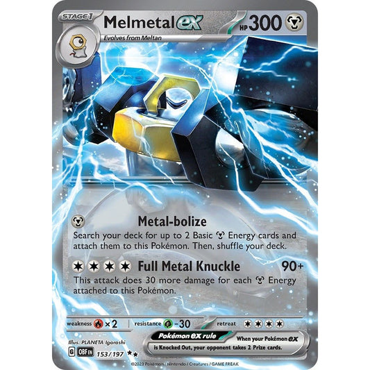 Image for Melmetal ex (153/197) (OBF) - Pokemon