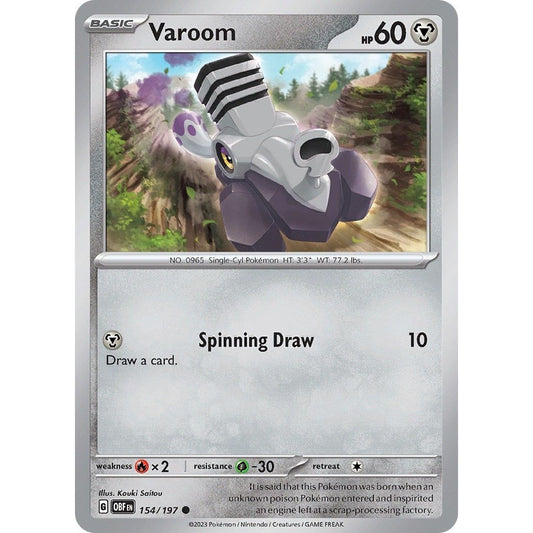 Image for Varoom (154/197) (OBF) - Pokemon