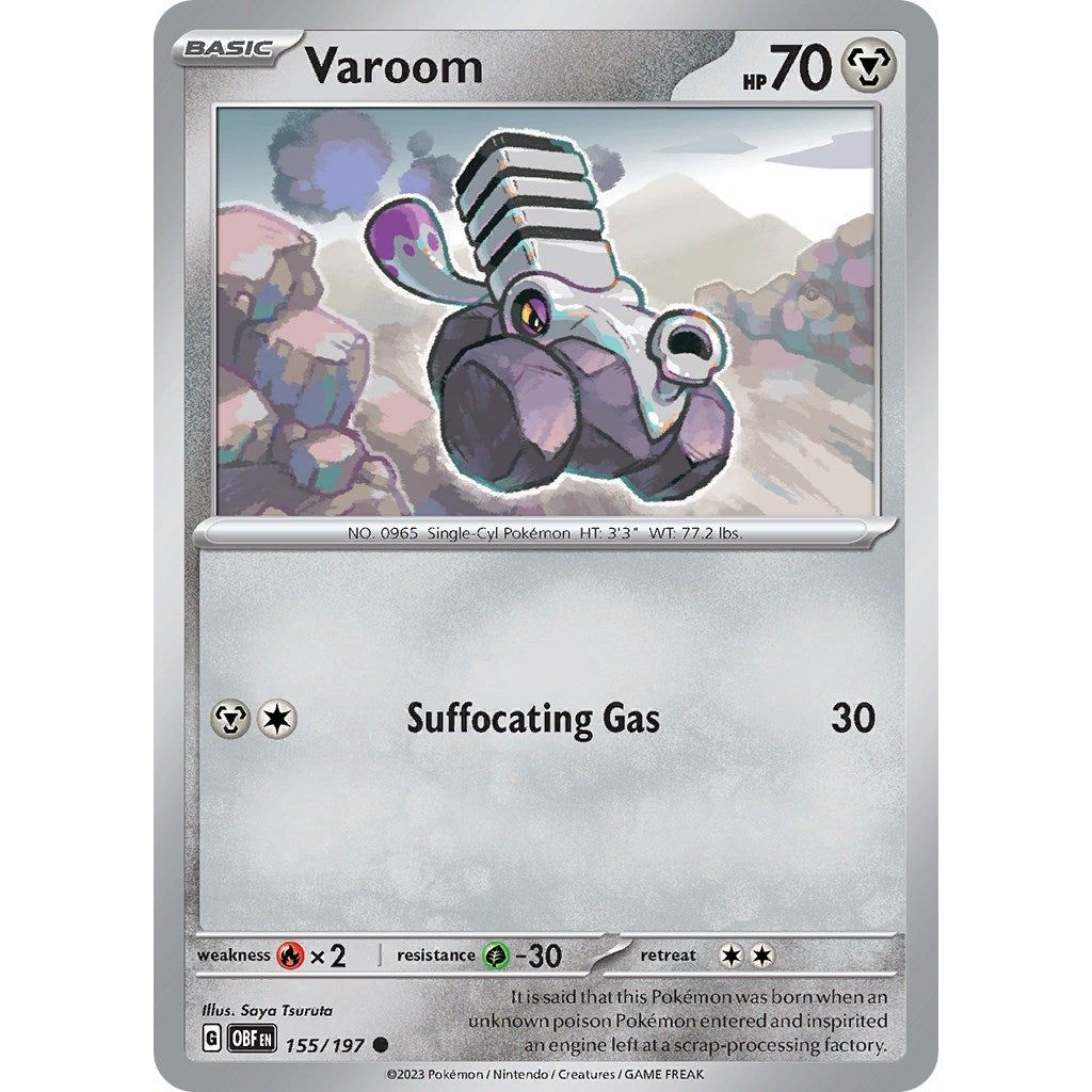 Image for Varoom (155/197) (OBF) - Pokemon