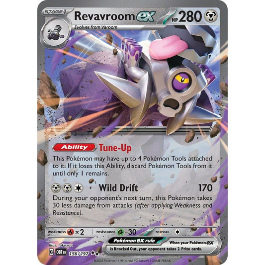 Image for Revavroom ex (156/197) (OBF) - Pokemon