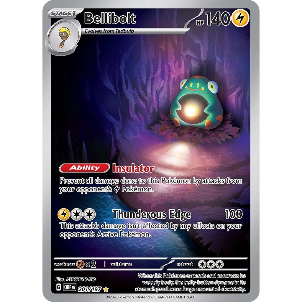 Image for Bellibolt (201/197) (OBF) - Pokemon