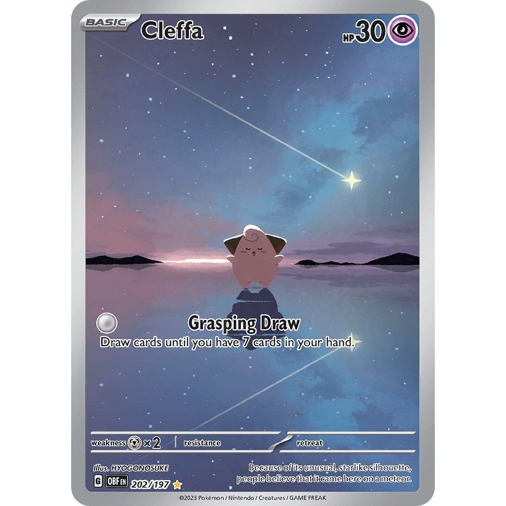 Image for Cleffa (202/197) (OBF) - Pokemon