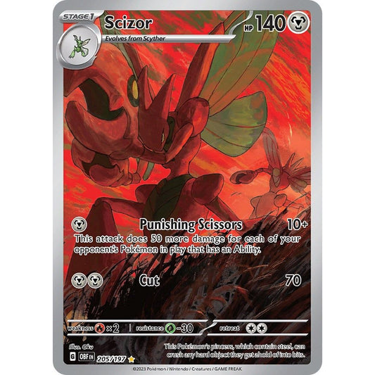 Image for Scizor (205/197) (OBF) - Pokemon