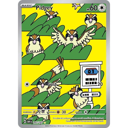 Image for Pidgey (207/197) (OBF) - Pokemon