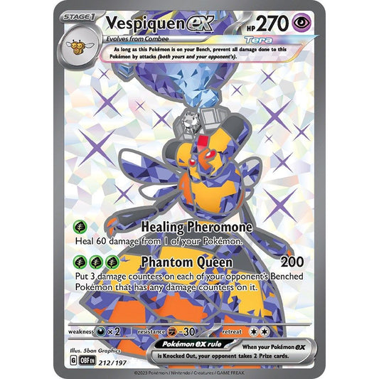 Image for Vespiquen ex (212/197) (OBF) - Pokemon