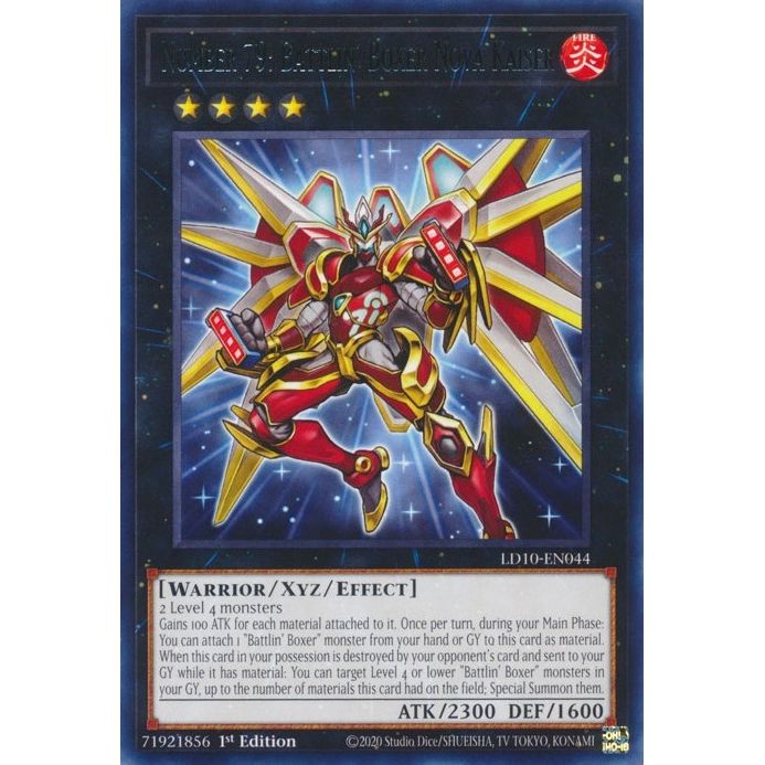 Image for Number 79: Battlin' Boxer Nova Kaiser (LD10-EN044) (LD10) - YuGiOh