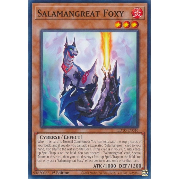 Image for Salamangreat Foxy (LD10-EN046) (LD10) - YuGiOh