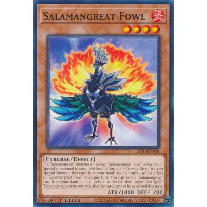 Image for Salamangreat Fowl (LD10-EN048) (LD10) - YuGiOh