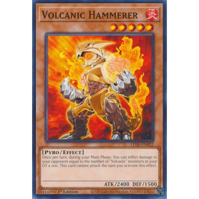 Image for Volcanic Hammerer (LD10-EN052) (LD10) - YuGiOh