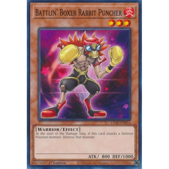 Image for Battlin' Boxer Rabbit Puncher (LD10-EN054) (LD10) - YuGiOh