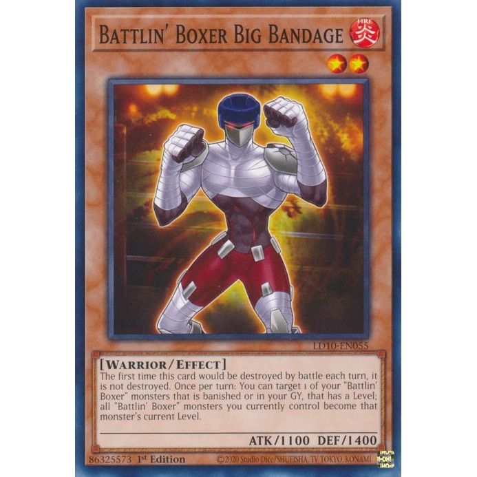 Image for Battlin' Boxer Big Bandage (LD10-EN055) (LD10) - YuGiOh