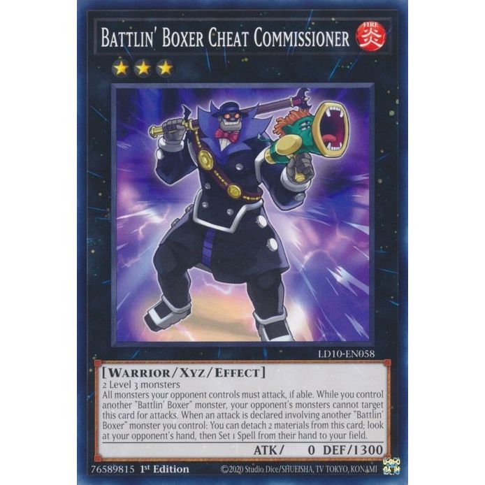 Image for Battlin' Boxer Cheat Commissioner (LD10-EN058) (LD10) - YuGiOh