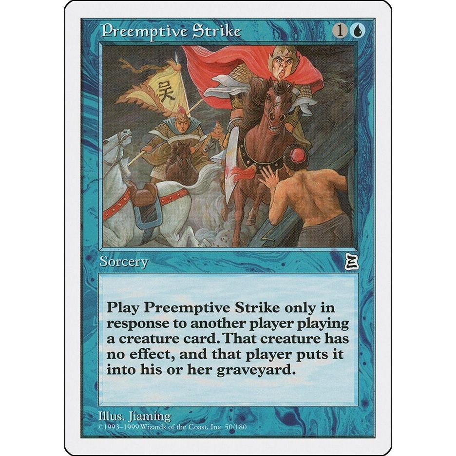 Image for Preemptive Strike (50) (PTK) - Magic: The Gathering