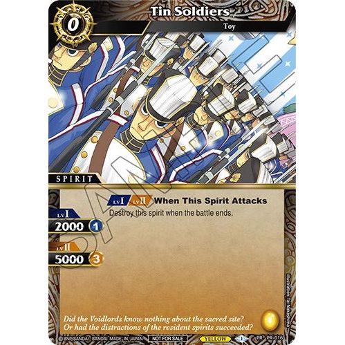 Image for Tin Soldiers (PR-016) (BSSP) - Battle Spirits Saga