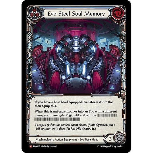 Image for Evo Steel Soul Memory (EVO026) (EVO) - Flesh and Blood TCG