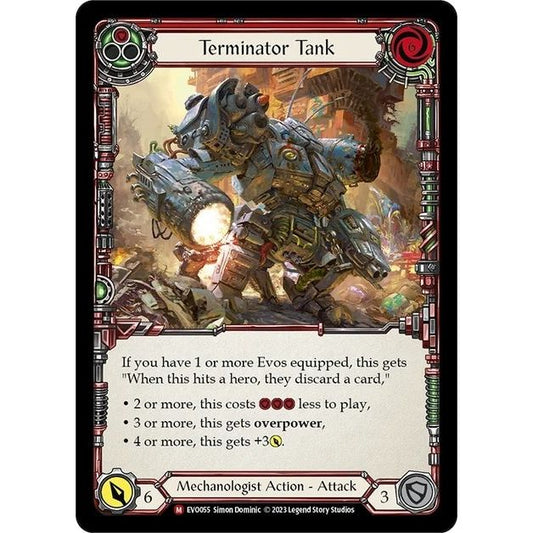 Image for Terminator Tank (EVO055) (EVO) - Flesh and Blood TCG