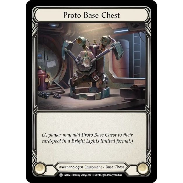Image for Proto Base Chest (EVO023) (EVO) - Flesh and Blood TCG
