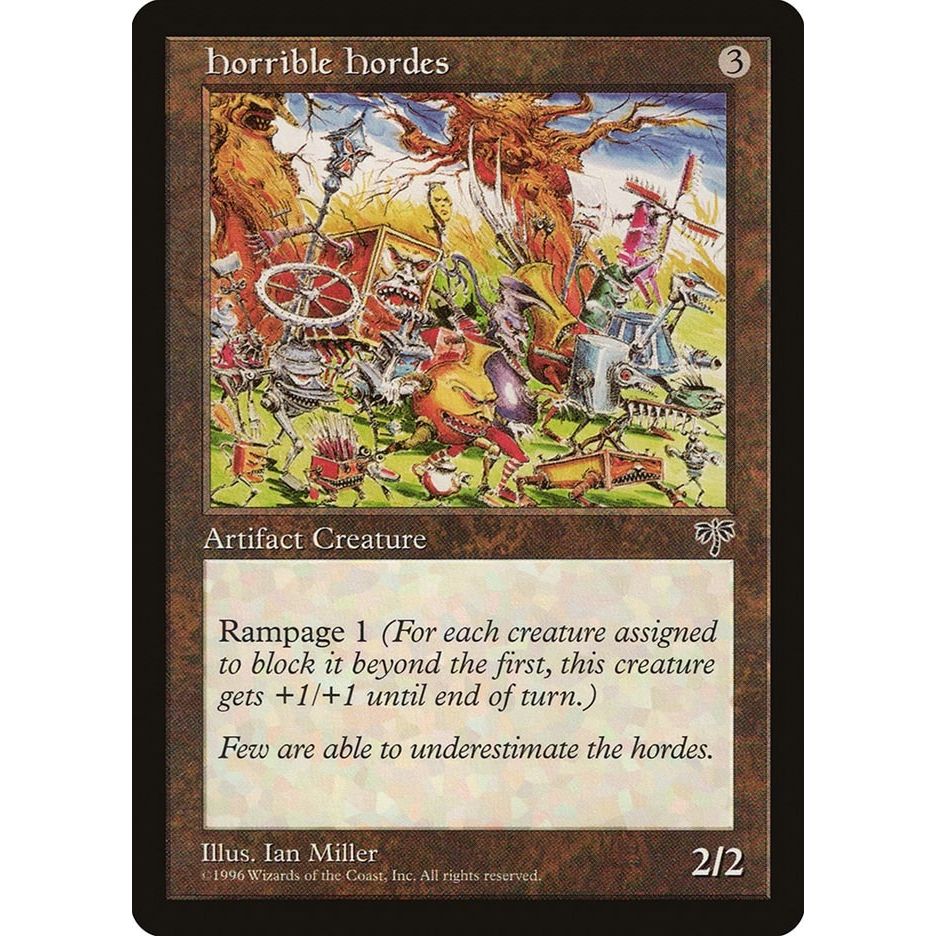 Image for Horrible Hordes (MIR) - Magic: The Gathering