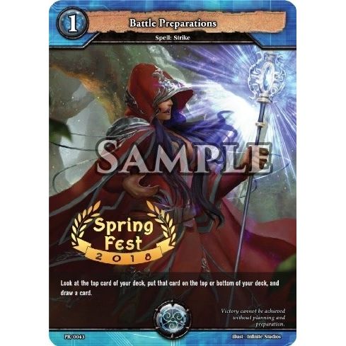 Image for Battle Preparations (Spring Fest 2018) (PR/0043) (PR) - Dragoborne