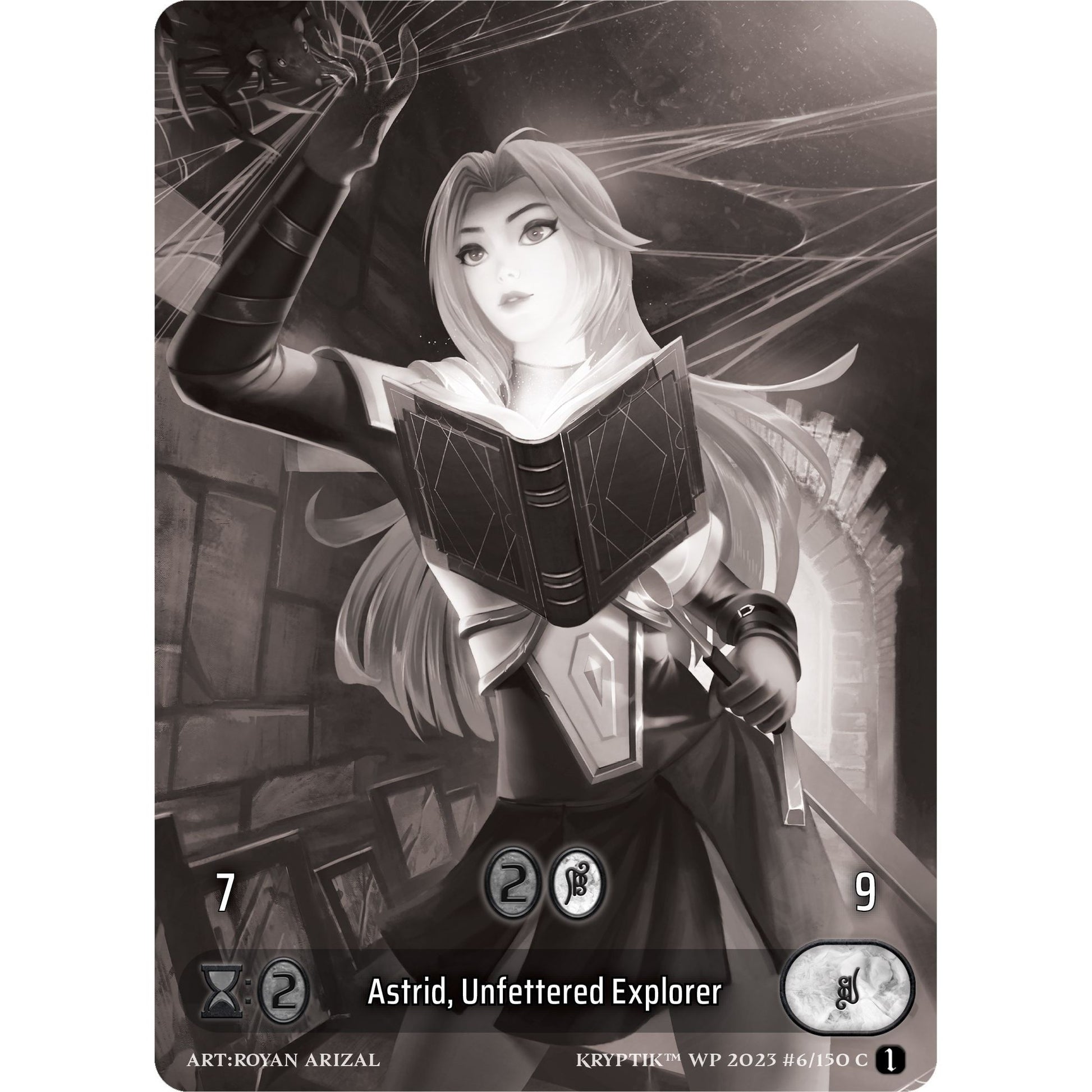Image for Astrid, Unfettered Explorer (Box Topper) (6) (KPTGC) - Kryptik TCG
