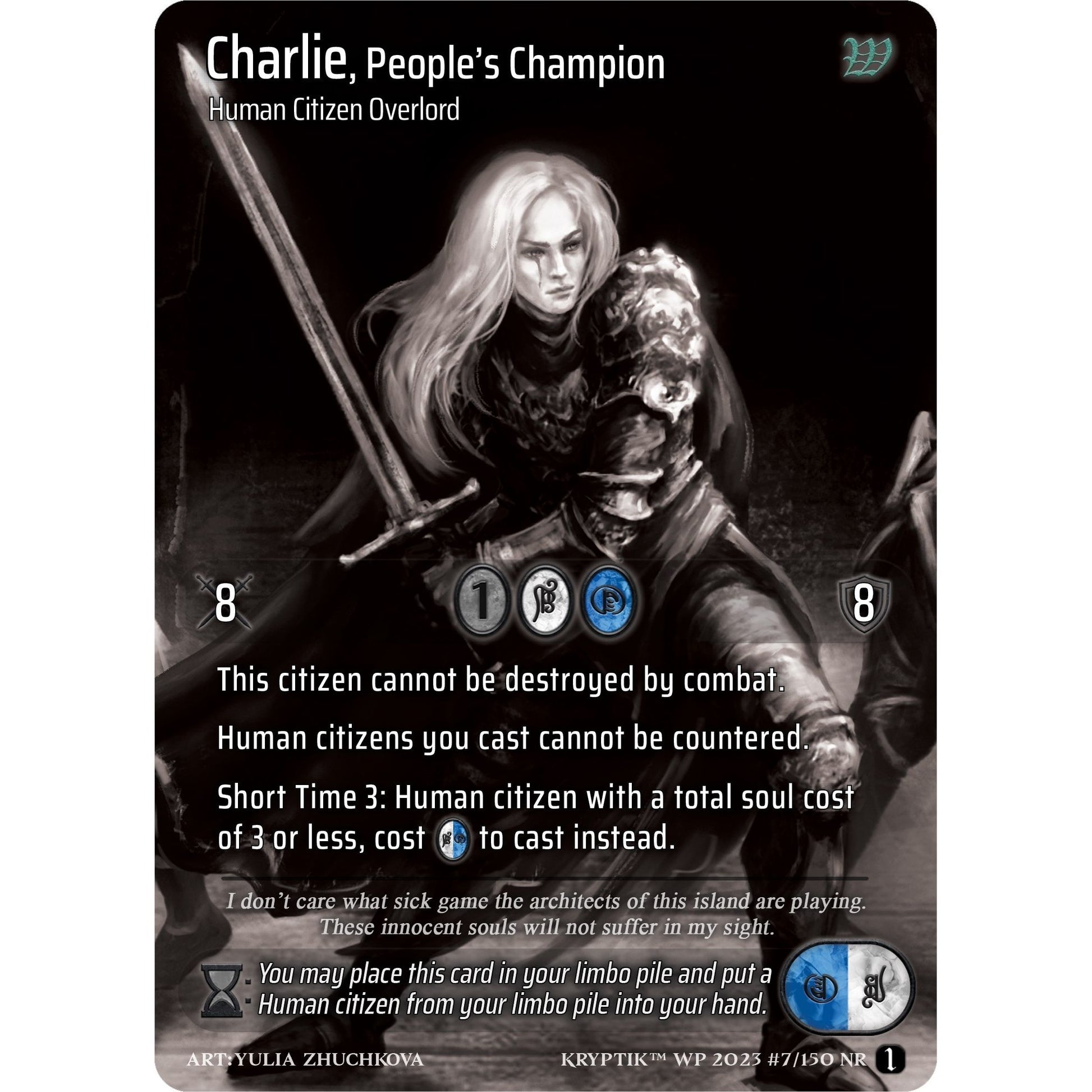 Image for Charlie, People's Champion (7) (KPTGC) - Kryptik TCG