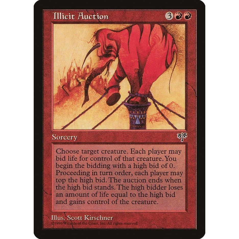 Image for Illicit Auction (MIR) - Magic: The Gathering