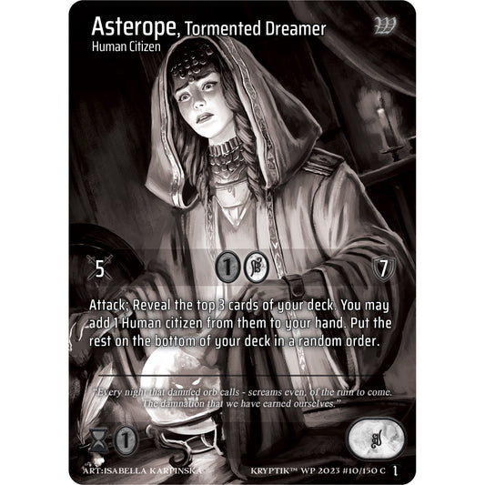 Image for Asterope, Tormented Dreamer (10) (KPTGC) - Kryptik TCG