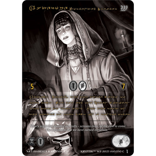 Image for Asterope, Tormented Dreamer (Gold Kryptik Language) (10) (KPTGC) - Kryptik TCG
