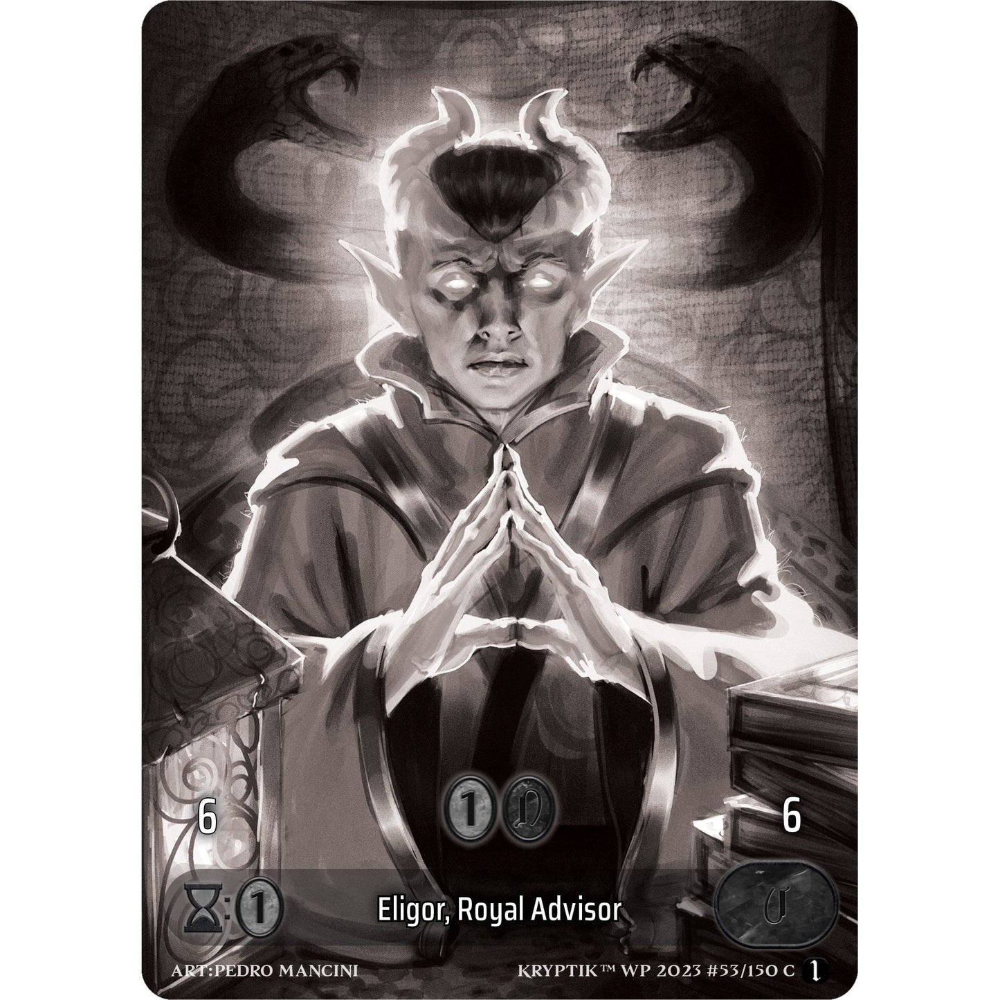 Image for Eligor, Royal Advisor (Box Topper) (53) (KPTGC) - Kryptik TCG
