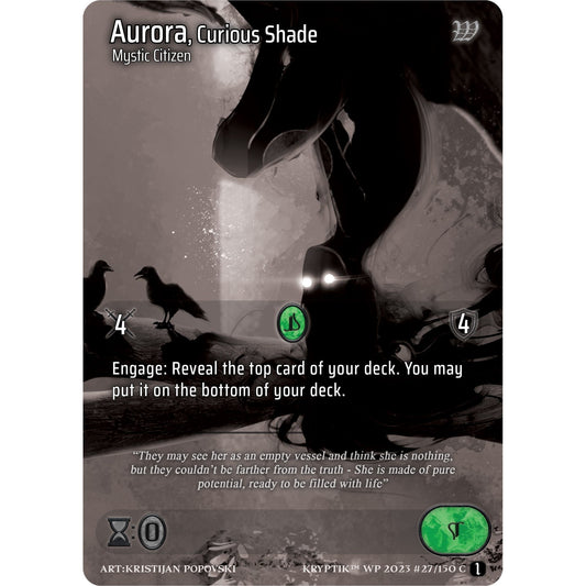 Image for Aurora, Curious Shade (27) (KPTGC) - Kryptik TCG