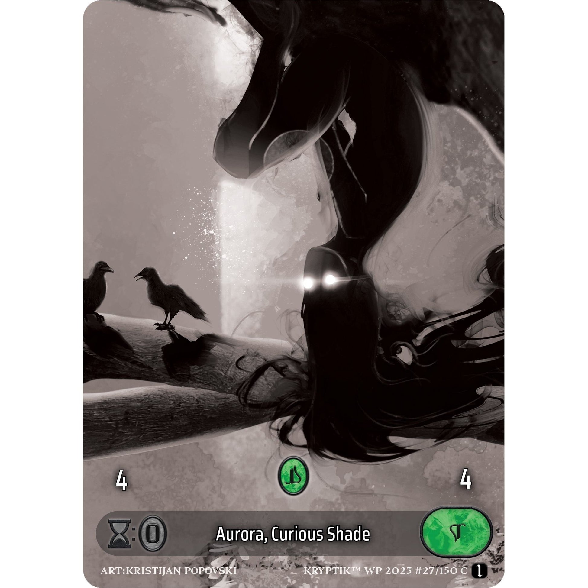 Image for Aurora, Curious Shade (Box Topper) (27) (KPTGC) - Kryptik TCG