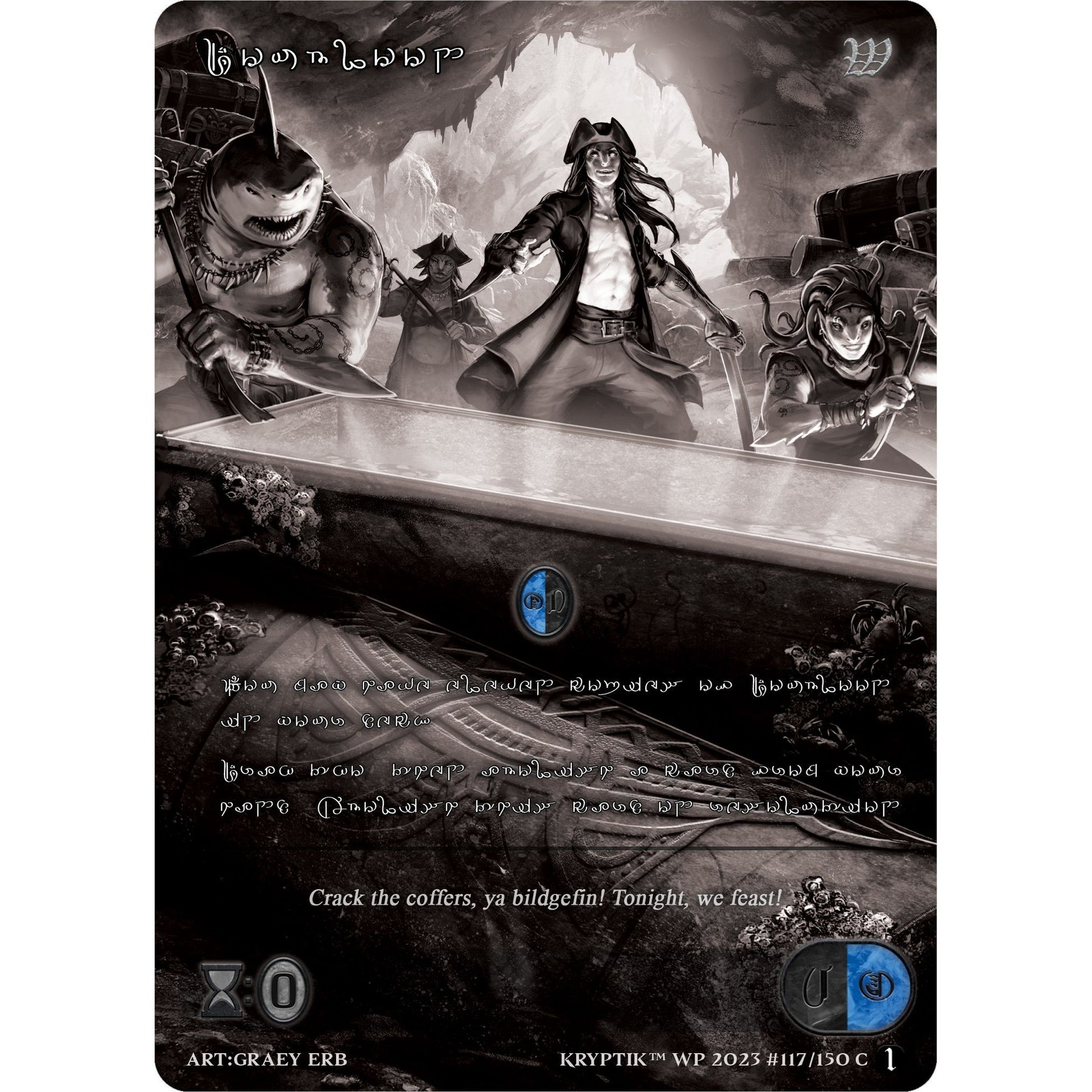 Image for Doubloon (Silver Kryptik Language) (117) (KPTGC) - Kryptik TCG
