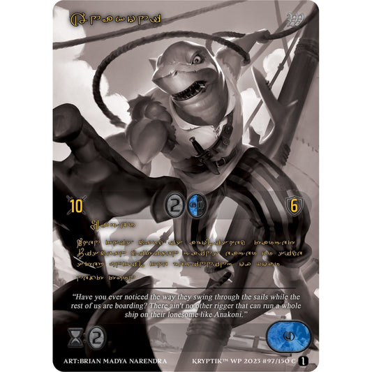 Image for Anakoni (Gold Kryptik Language) (97) (KPTGC) - Kryptik TCG