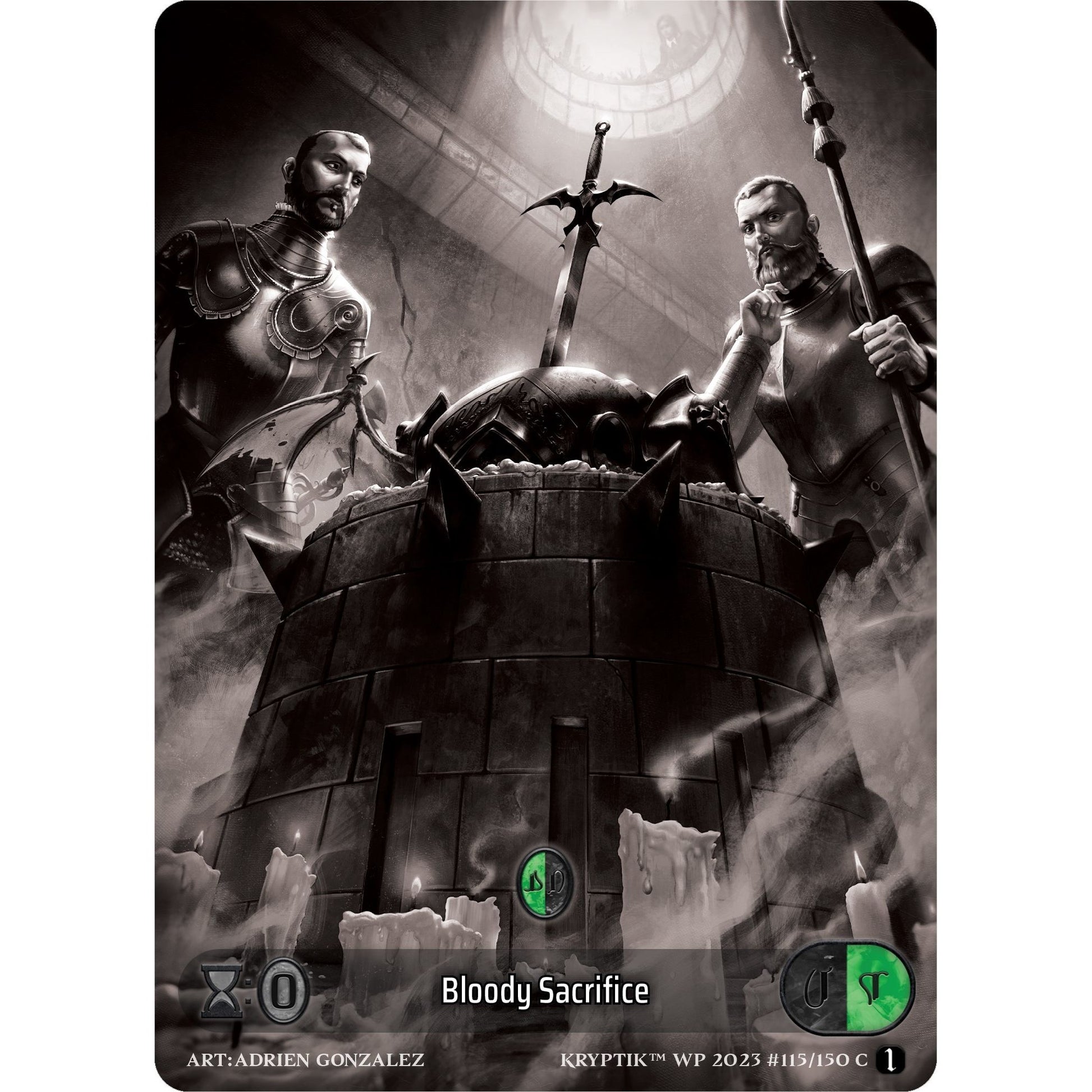 Image for Bloody Sacrifice (Box Topper) (115) (KPTGC) - Kryptik TCG