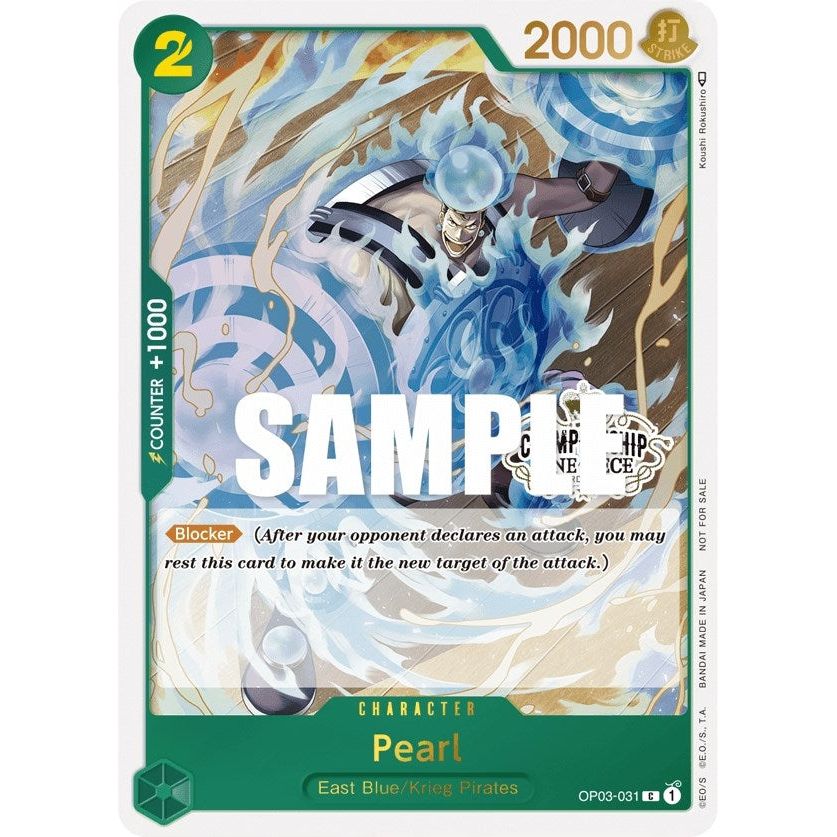 Image for Pearl (Store Championship Participation Pack Vol. 2) (OP03-031) (OP-PR) - One Piece Card Game