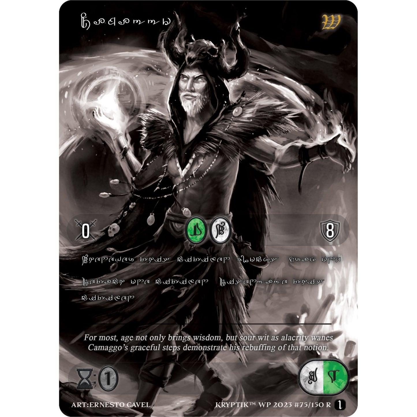 Image for Camaggo (Silver Kryptik Language) (75) (KPTGC) - Kryptik TCG