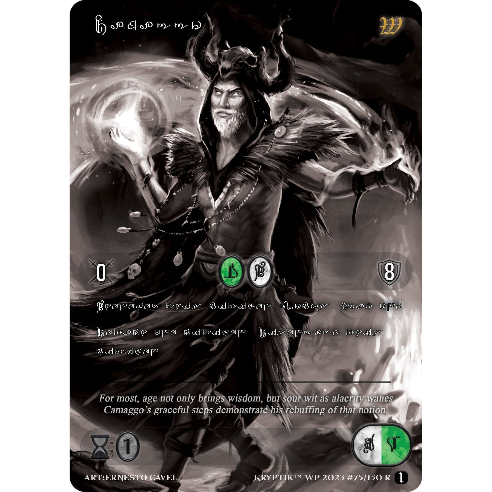 Image for Camaggo (Silver Kryptik Language) (75) (KPTGC) - Kryptik TCG