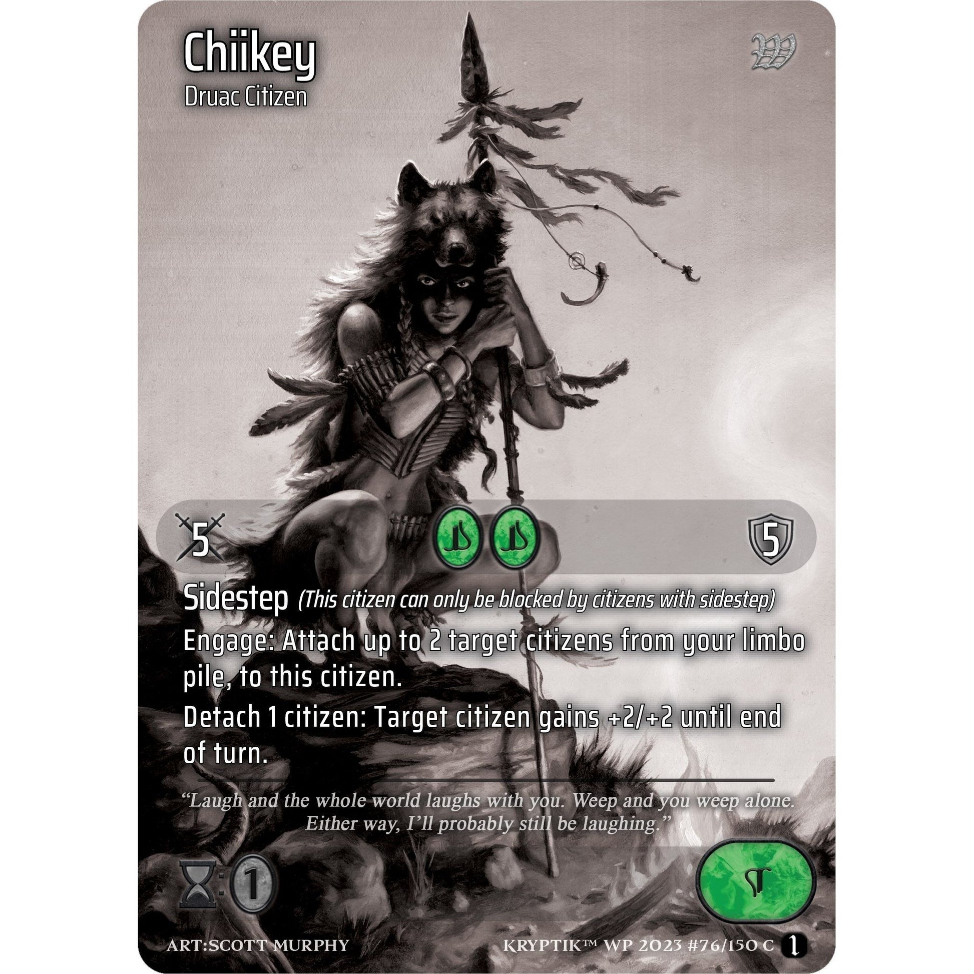 Image for Chiikey (76) (KPTGC) - Kryptik TCG