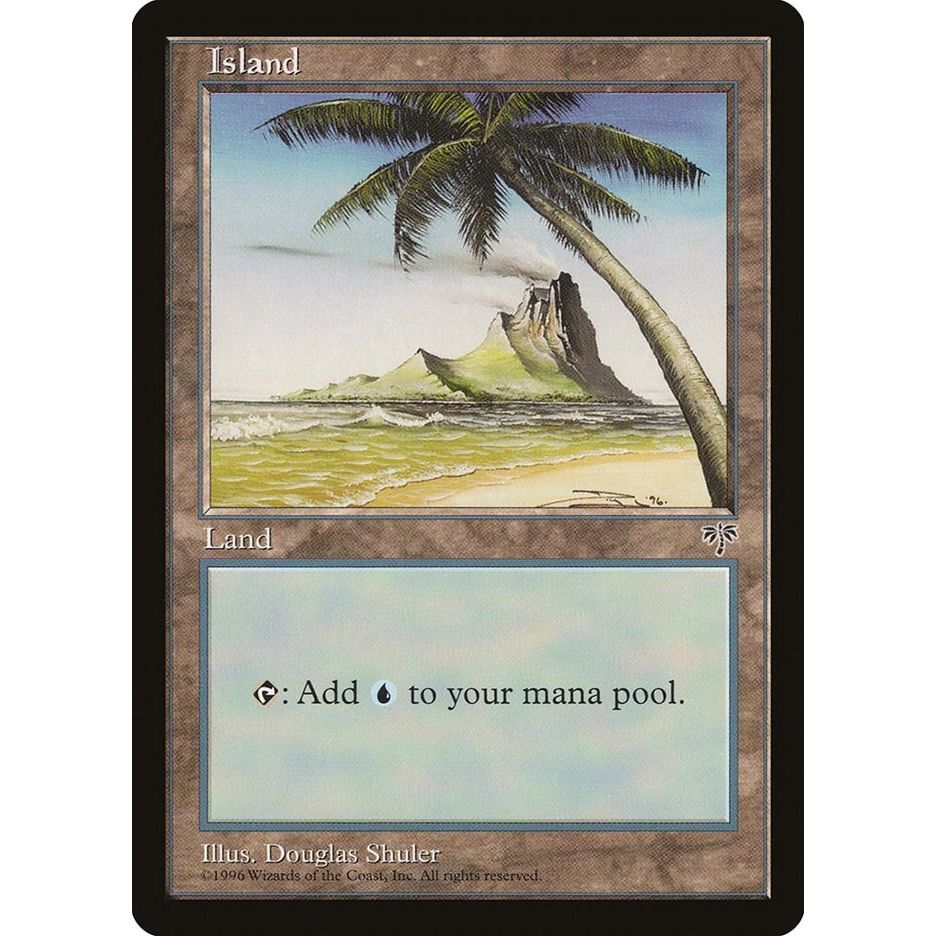 Image for Island (Palm Tree) (MIR) - Magic: The Gathering