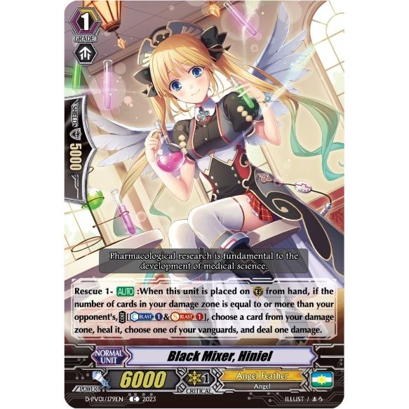 Image for Black Mixer, Hiniel (D-PV01/179EN) (D-PV01) - Cardfight Vanguard