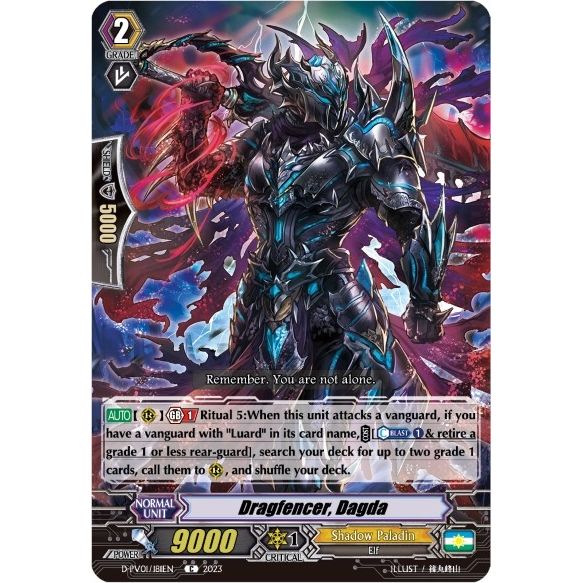 Image for Dragfencer, Dagda (D-PV01/181EN) (D-PV01) - Cardfight Vanguard
