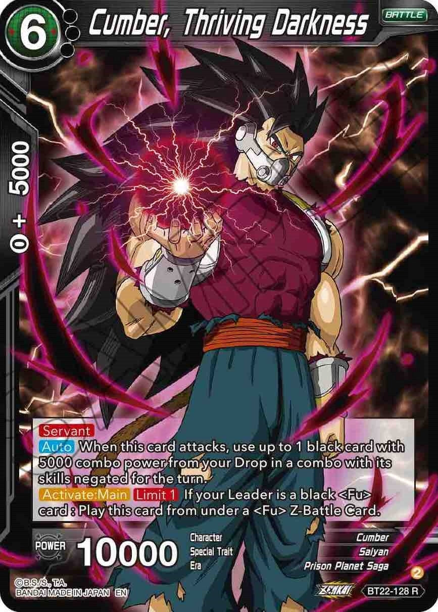 Image for Cumber, Thriving Darkness (BT22-128) (BT22) - Dragon Ball Super: Masters