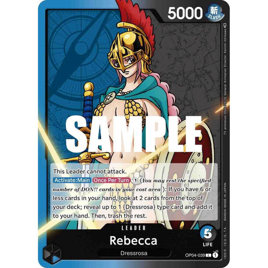 Image for Rebecca (039) (OP04-039) (OP04) - One Piece Card Game