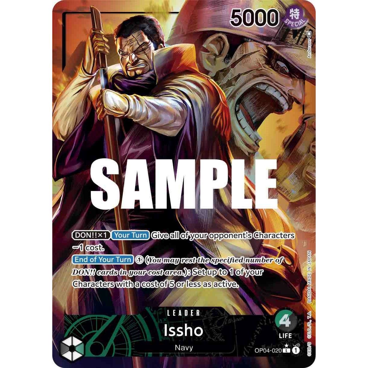 Image for Issho (Alternate Art) (OP04-020) (OP04) - One Piece Card Game