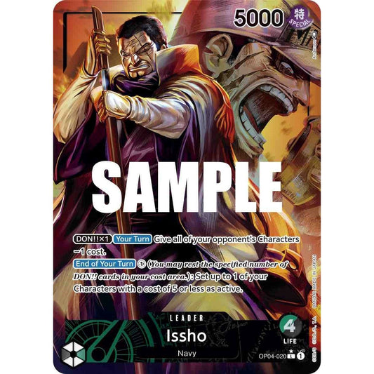 Image for Issho (Alternate Art) (OP04-020) (OP04) - One Piece Card Game